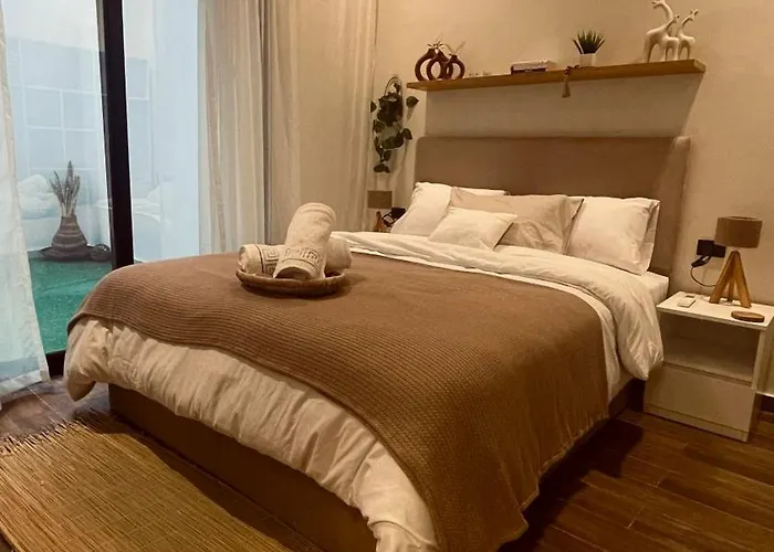Boho Studio With Private Garden In New Cairo